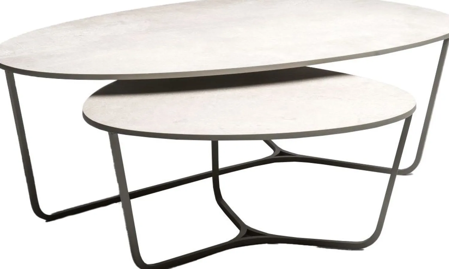 Organische Salontafels-Metaform Nobby Salontafel Noir