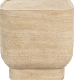 Tuintafels-Zuiver Noble Bijzettafel Beige