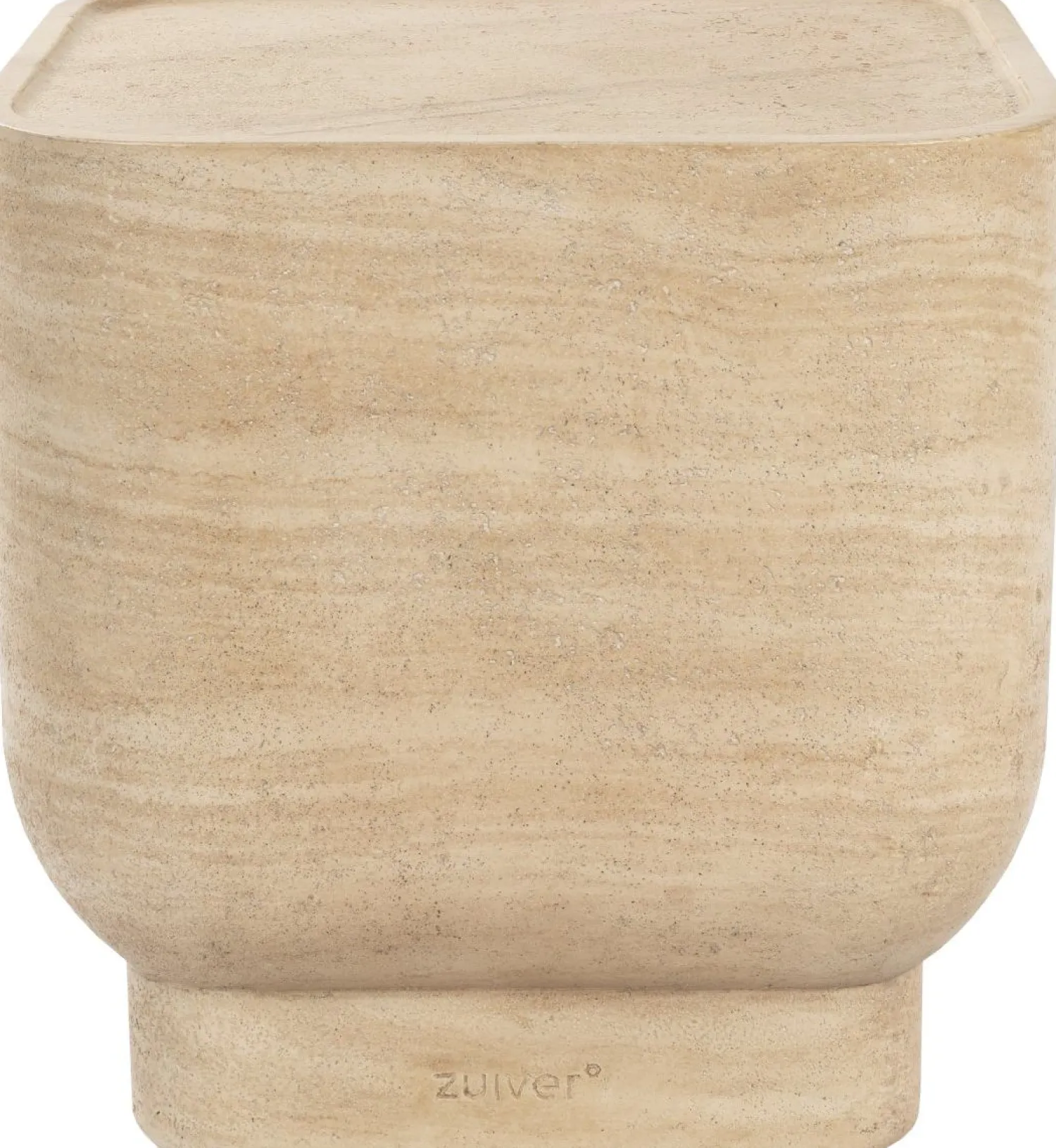 Tuintafels-Zuiver Noble Bijzettafel Beige