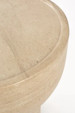 Tuintafels-Zuiver Noble Bijzettafel Beige
