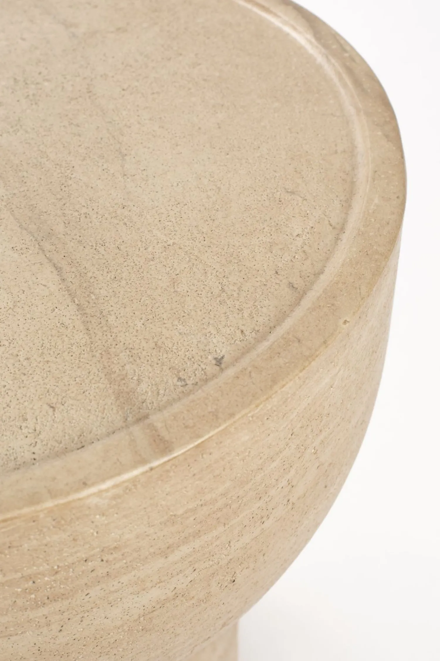Tuintafels-Zuiver Noble Bijzettafel Beige