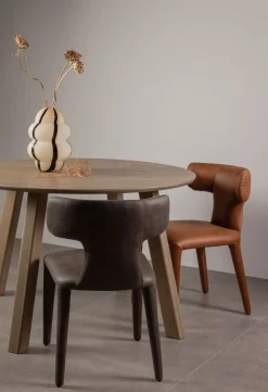 Eetkamerstoelen Zonder Armleuning-WOOOD Noble Eetkamerstoel Black, Grey