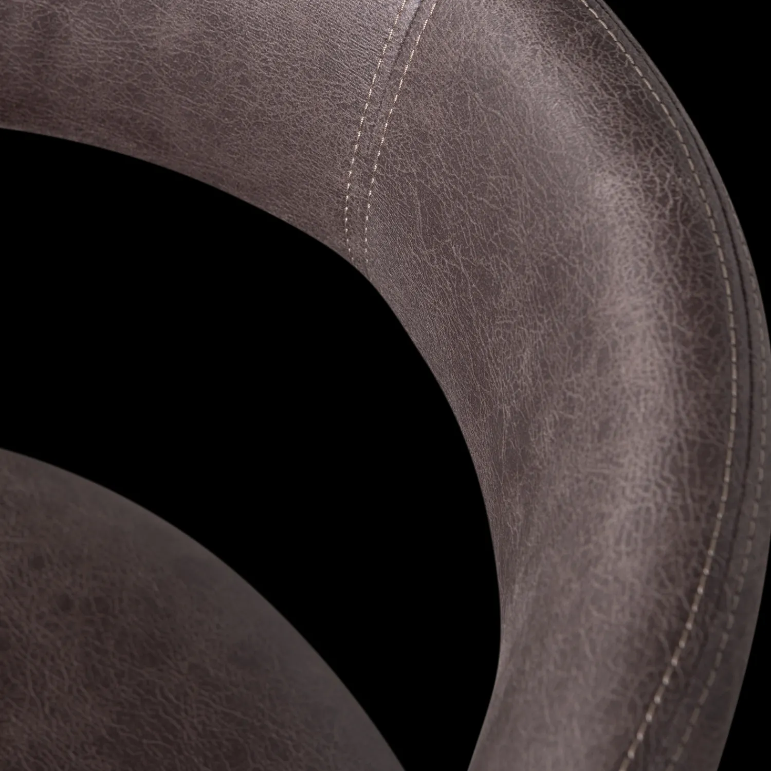 Eetkamerstoelen Zonder Armleuning-WOOOD Noble Eetkamerstoel Black, Grey