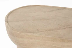 Tuintafels|Ovale Salontafels-Zuiver Noble Salontafel Beige