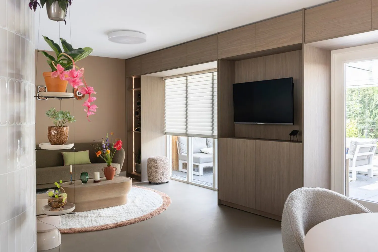 Tuintafels|Ovale Salontafels-Zuiver Noble Salontafel Beige