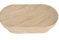 Tuintafels|Ovale Salontafels-Zuiver Noble Salontafel Beige