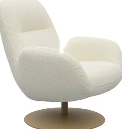 Draaifauteuils-Trendhopper Nola Fauteuil Ecru