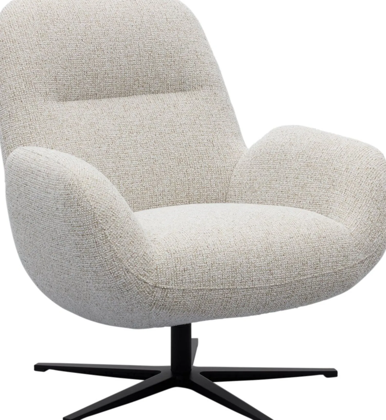 Draaifauteuils-Trendhopper Nola Fauteuil Naturel