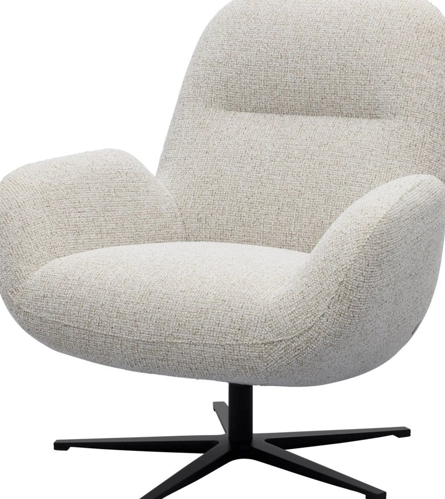 Draaifauteuils-Trendhopper Nola Fauteuil Naturel