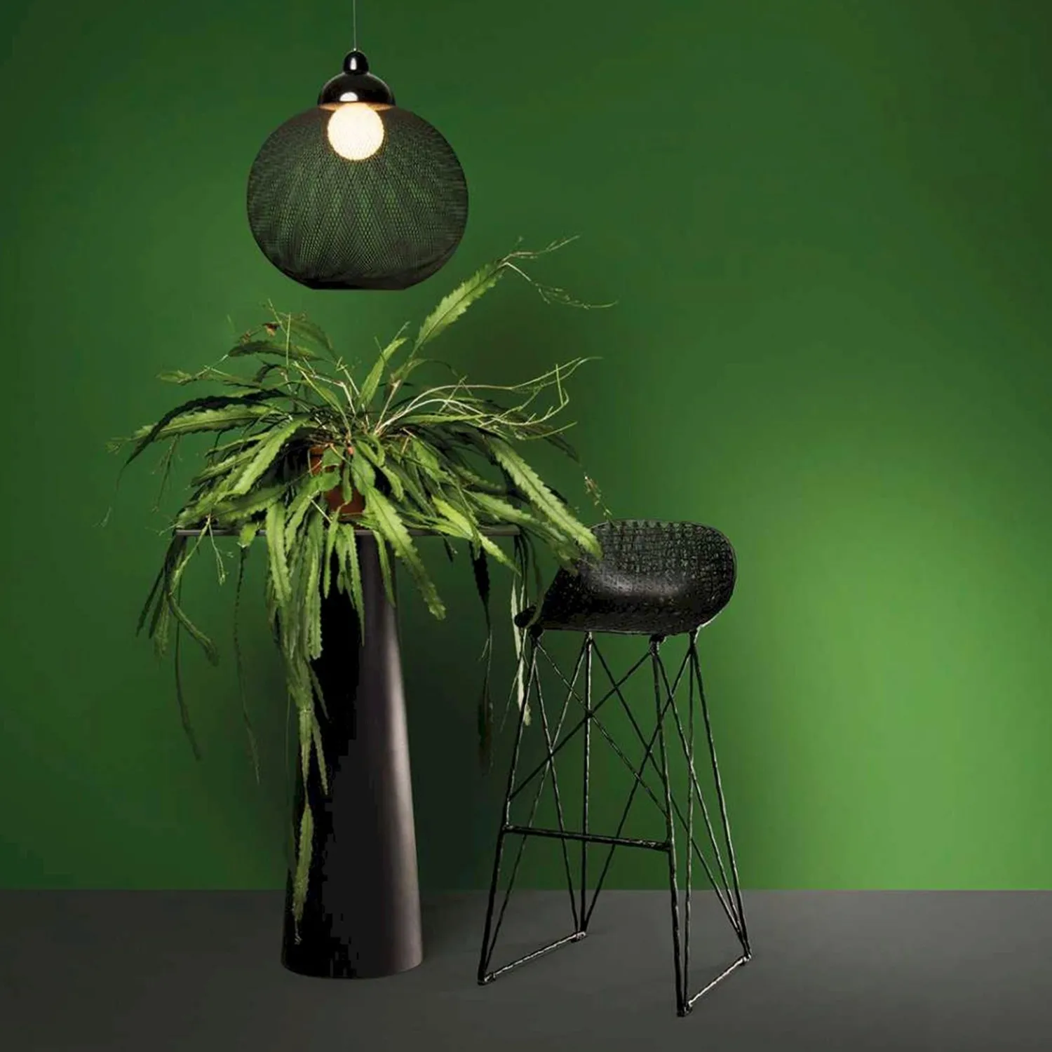 Industriële Hanglampen|Industriële Hanglampen-Moooi Non Random Hanglamp Zwart