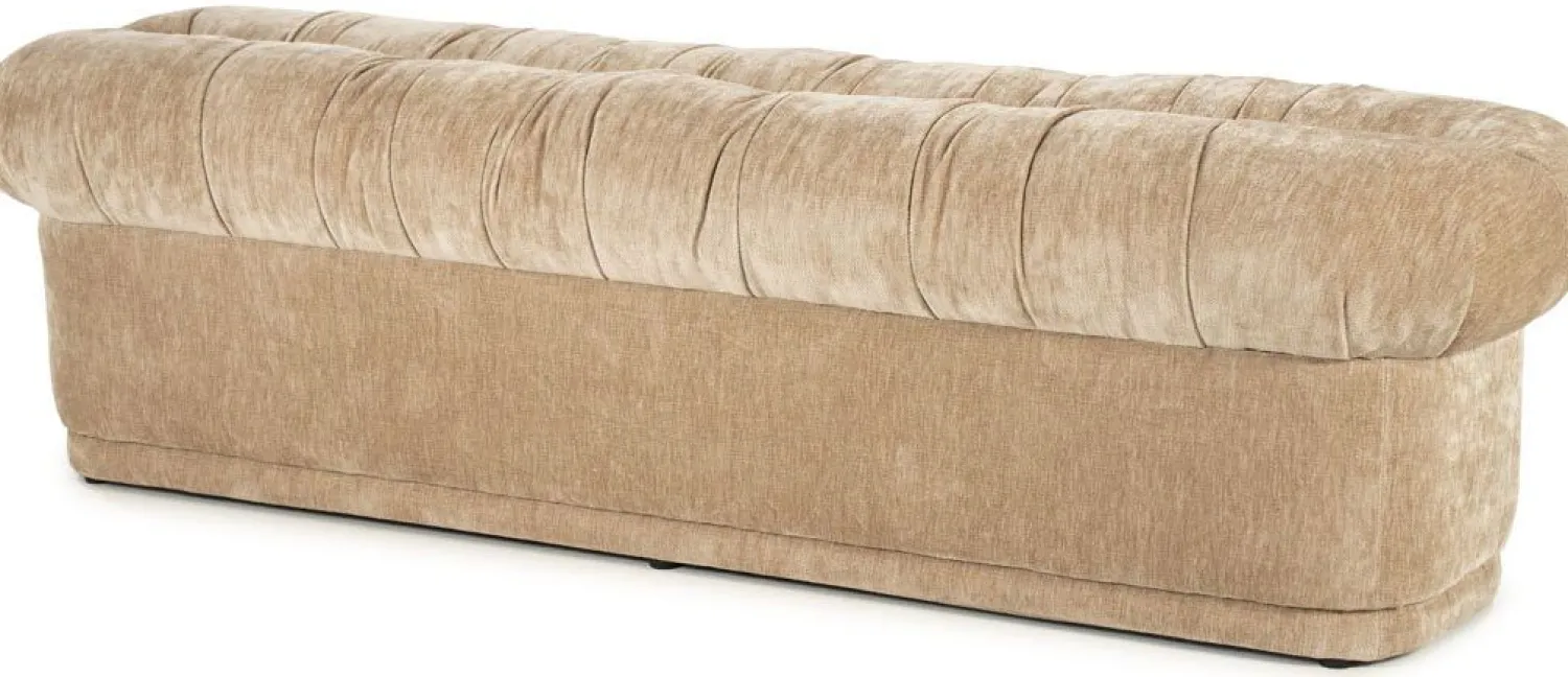 Houten Eetkamerbanken-By Boo Nook Bankje Beige