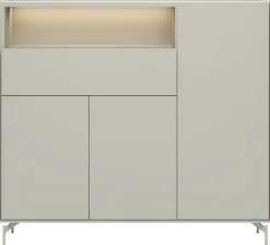 Opbergkasten|Opbergkasten-XOOON Noon Dressette Silk Grey