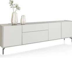 Dressoirs-XOOON Noon Dressoir Light Grey, Grafiet