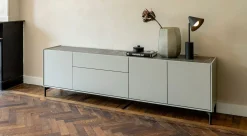 Dressoirs-XOOON Noon Dressoir Light Grey, Grafiet