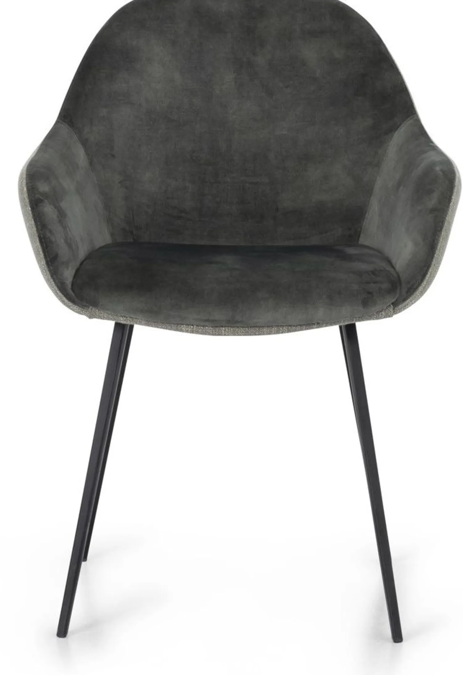 Kuipstoelen|Eetkamerstoelen Met Armleuning-Montèl Nora Eetkamerstoel Hunter, Eucalyptus