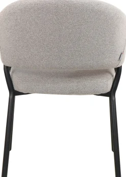 Eetkamerstoelen Met Armleuning-Movani Nour Armstoel Grijs