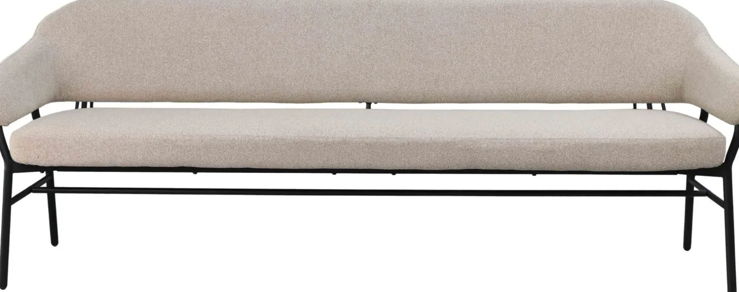 Stoffen Eetkamerbanken-Movani Nour Eetkamerbank Beige
