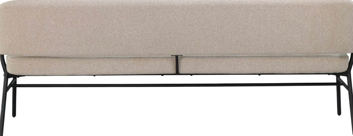 Stoffen Eetkamerbanken-Movani Nour Eetkamerbank Beige