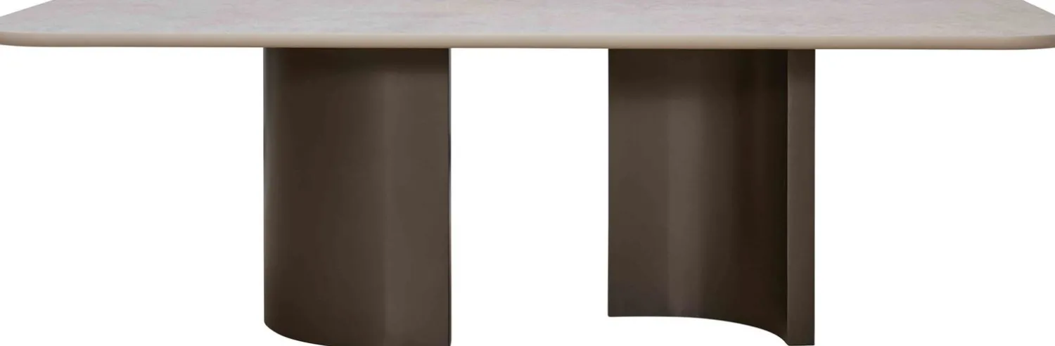 Rechthoekige Eettafels-Metaform Nubo Keramiek Eettafel 980