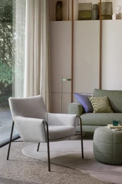 Design Fauteuils-Design on Stock Nuria Fauteuil Blauw