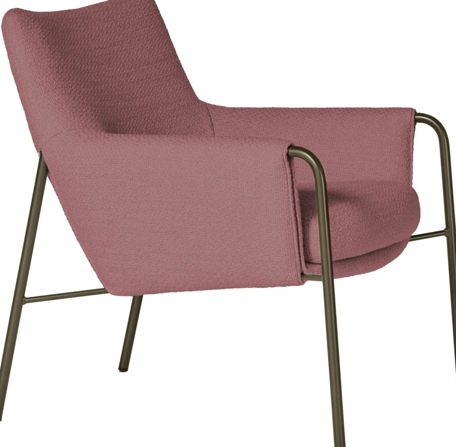 Design Fauteuils-Design on Stock Nuria Fauteuil Roze