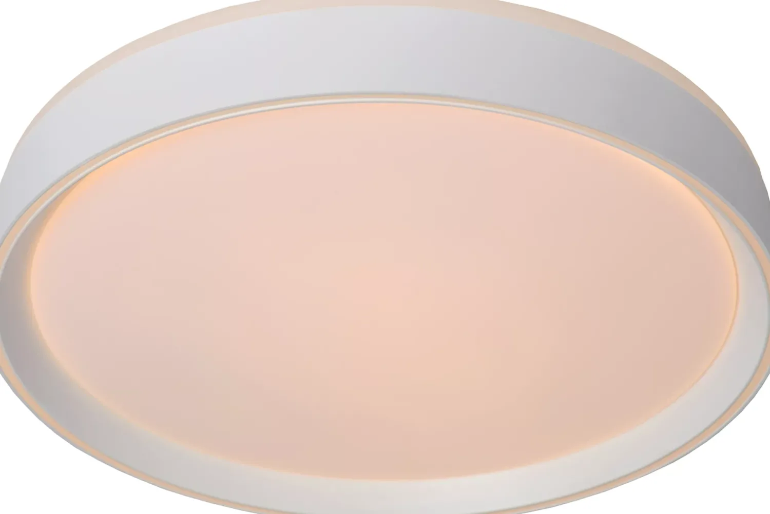 Moderne Plafondlampen|Plafondlampen-Lucide Nuria Plafondlamp Wit