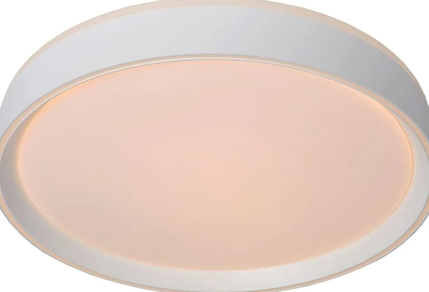 Moderne Plafondlampen|Plafondlampen-Lucide Nuria Plafondlamp Wit