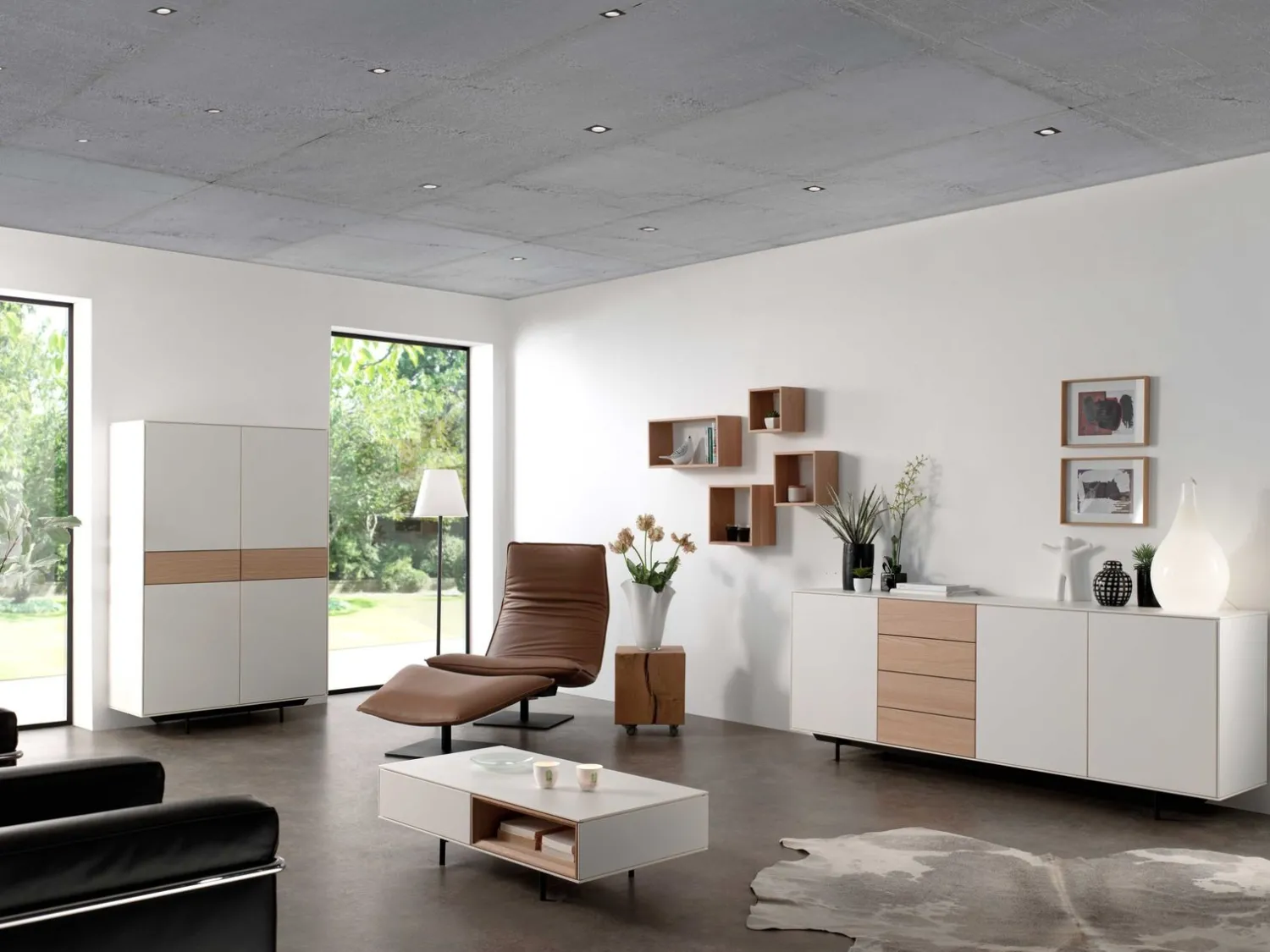 Dressoirs-Saunaco Nyro Dressoir Wit