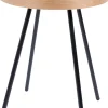 Ronde Bijzettafels-Zuiver Oak Tray Bijzettafel