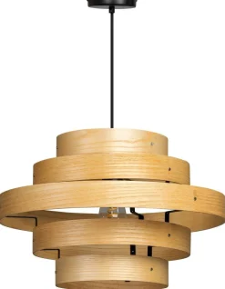 Hanglampen|Hanglampen-Eijerkamp Collectie Oaknut Hanglamp Bruin