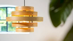 Hanglampen|Hanglampen-Eijerkamp Collectie Oaknut Hanglamp Bruin