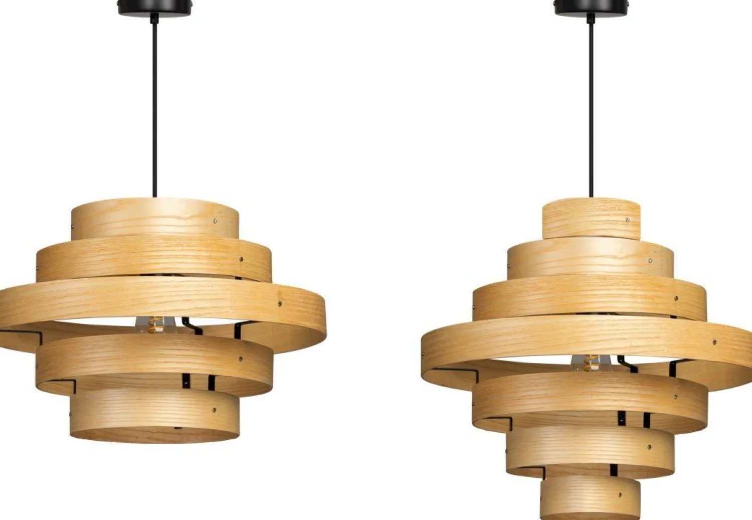 Hanglampen|Hanglampen-Eijerkamp Collectie Oaknut Hanglamp Bruin