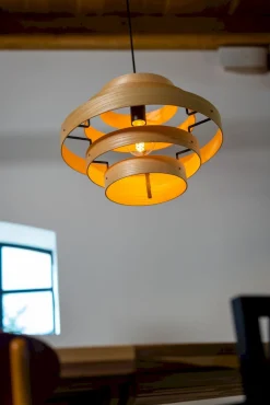 Hanglampen|Hanglampen-Eijerkamp Collectie Oaknut Hanglamp Bruin