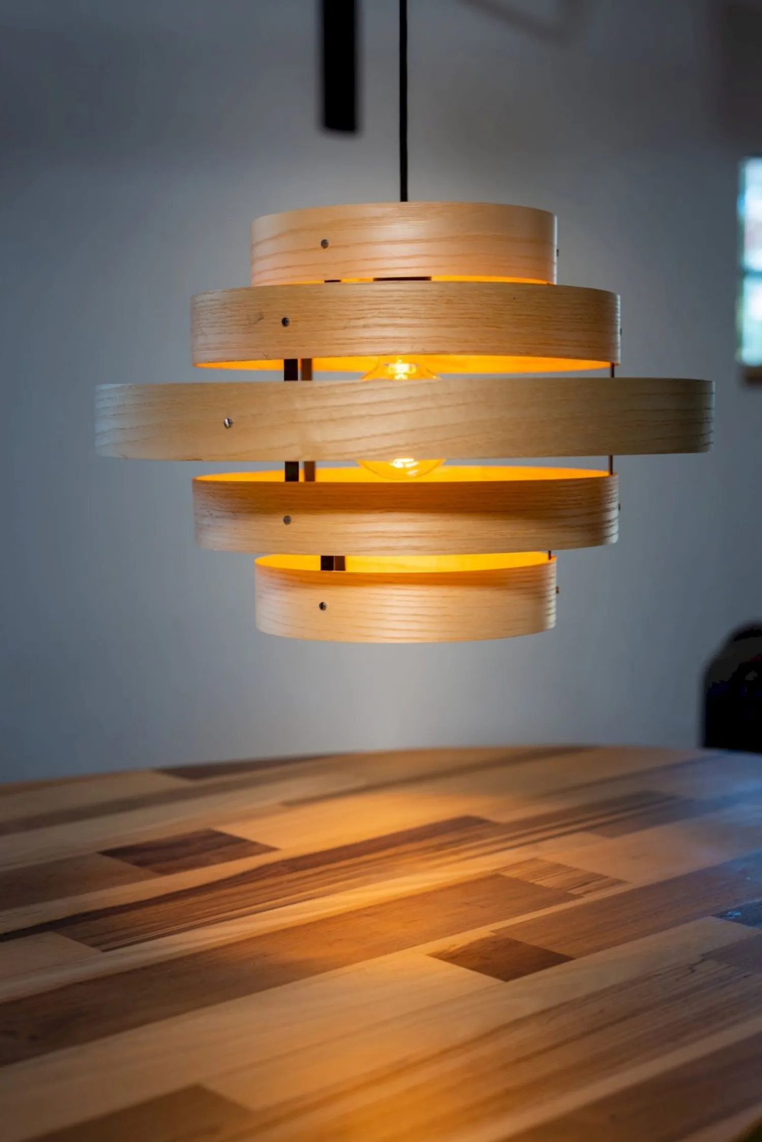 Hanglampen|Hanglampen-Eijerkamp Collectie Oaknut Hanglamp Bruin