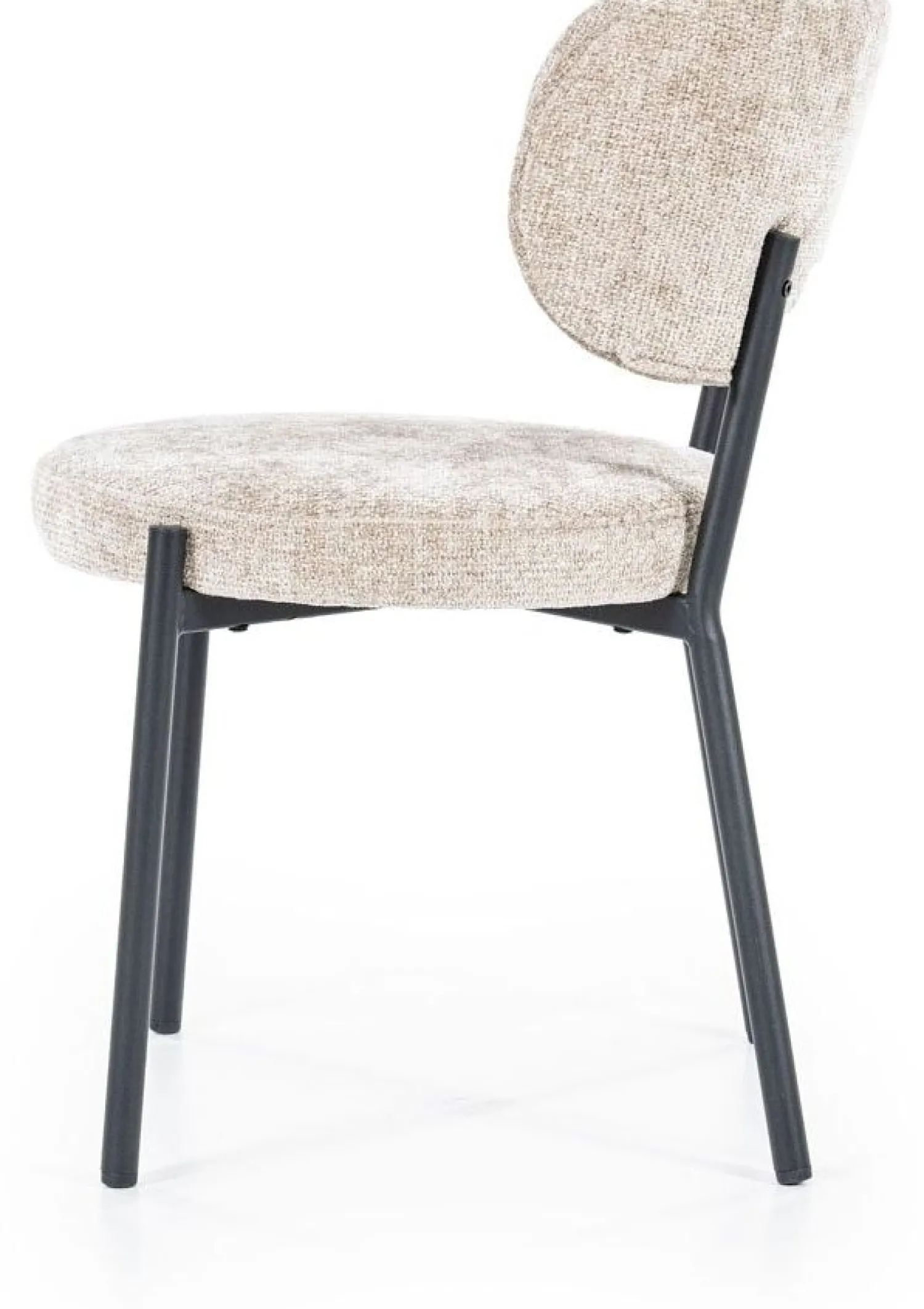 Eetkamerstoelen Zonder Armleuning-By Boo Oasis Eetkamerstoel Taupe