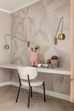 Eetkamerstoelen Zonder Armleuning-By Boo Oasis Eetkamerstoel Beige
