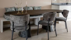 Eetkamerstoelen Zonder Armleuning-By Boo Oasis Eetkamerstoel Brown