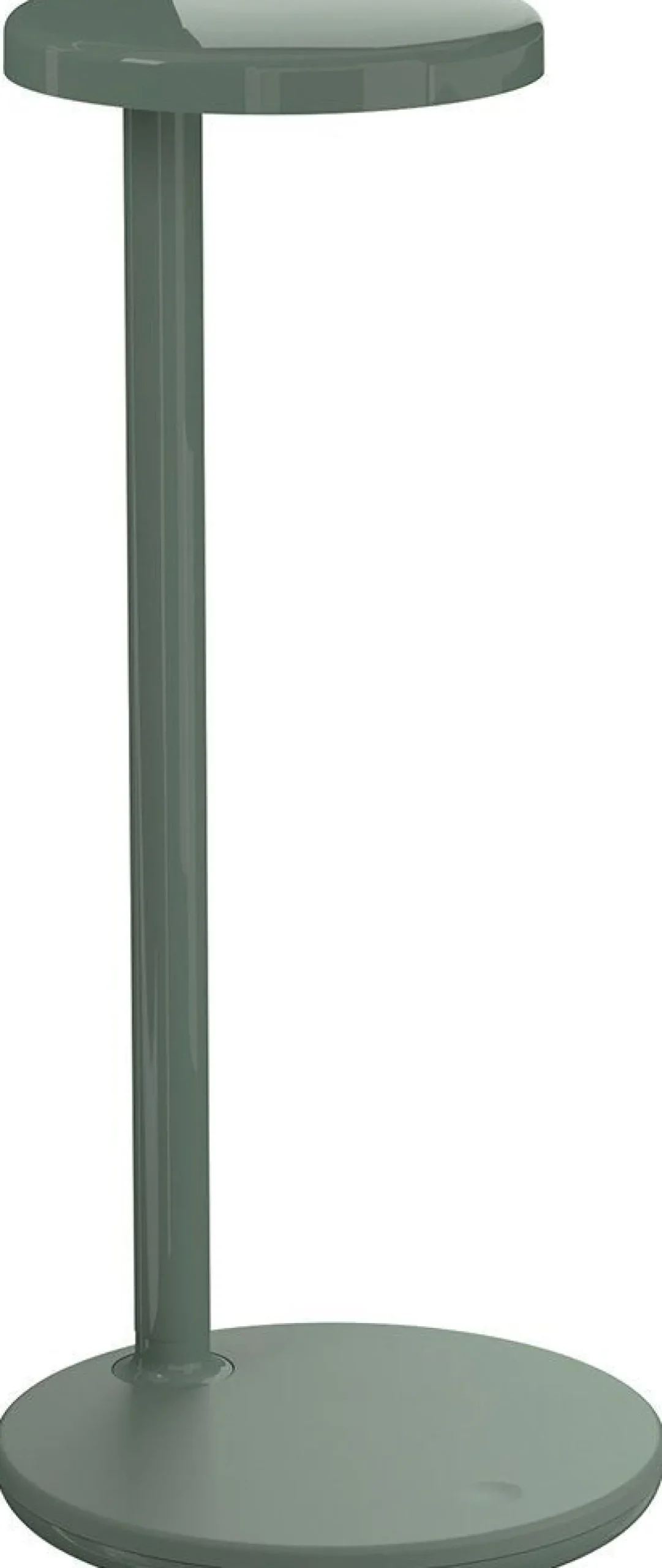 Snoerloze Tafellampen|Tafellampen-Flos Oblique Qi Tafellamp Glossy Sage