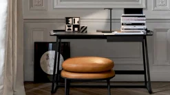 Snoerloze Tafellampen|Tafellampen-Flos Oblique Qi Tafellamp Anthracite
