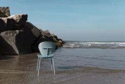 Eetkamerstoelen Zonder Armleuning-Zuiver Ocean (set van 2) Eetkamerstoel Ocean Blue