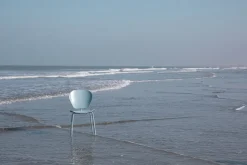 Eetkamerstoelen Zonder Armleuning-Zuiver Ocean (set van 2) Eetkamerstoel Ocean Blue