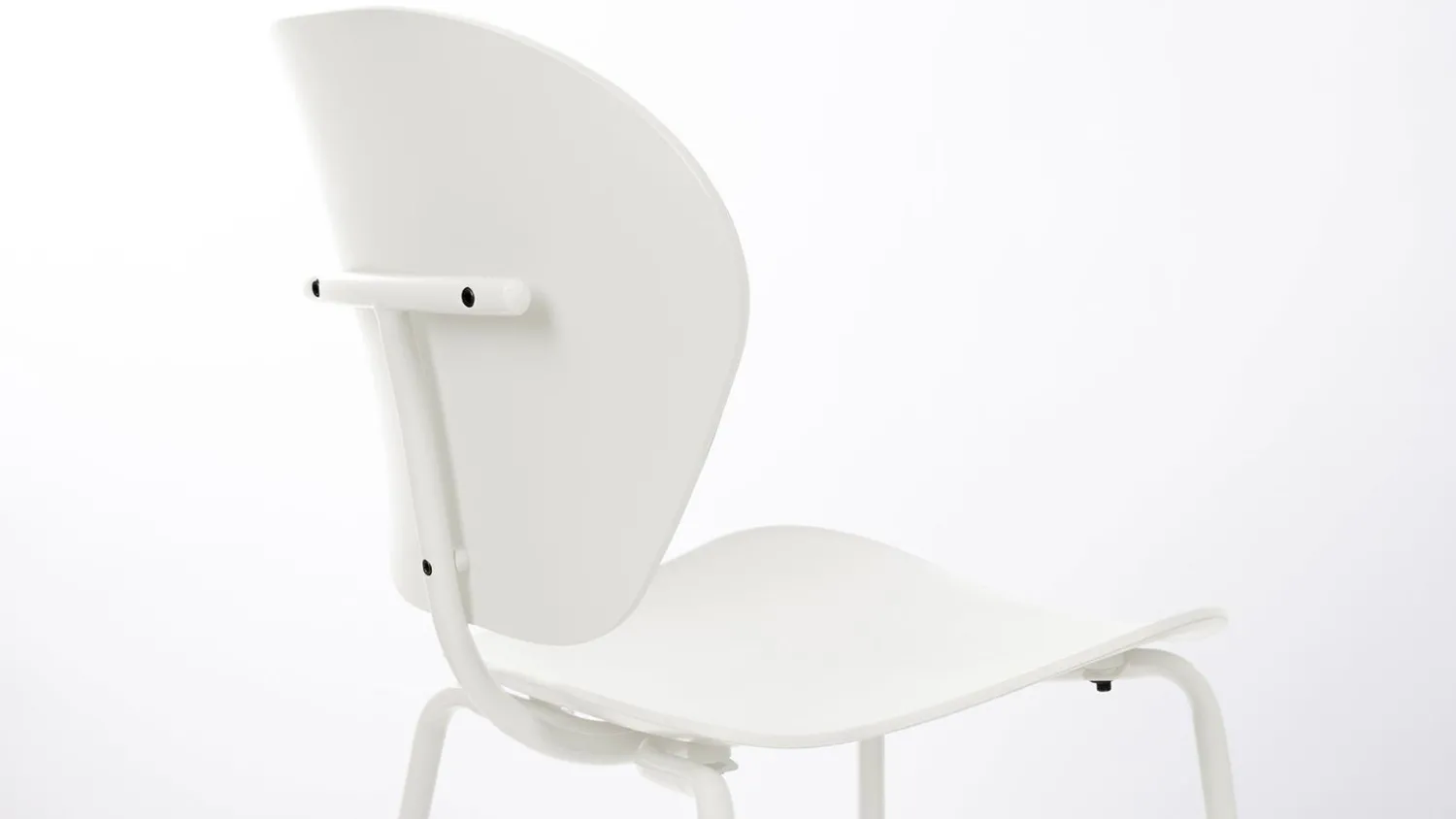 Eetkamerstoelen Zonder Armleuning-Zuiver Ocean (set van 2) Eetkamerstoel Coconut Milk