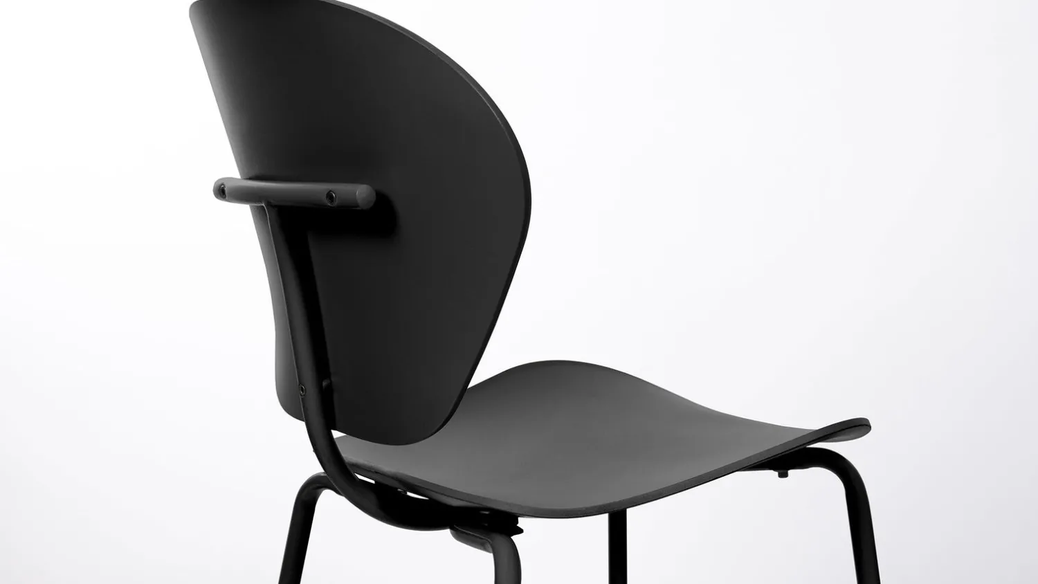 Eetkamerstoelen Zonder Armleuning-Zuiver Ocean (set van 2) Eetkamerstoel Pirate Black