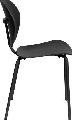 Eetkamerstoelen Zonder Armleuning-Zuiver Ocean (set van 2) Eetkamerstoel Pirate Black