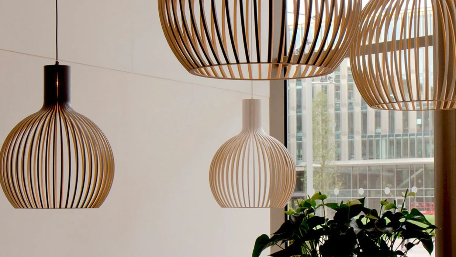 Hanglampen|Hanglampen-Secto Design Octo 4241 Hanglamp Naturel