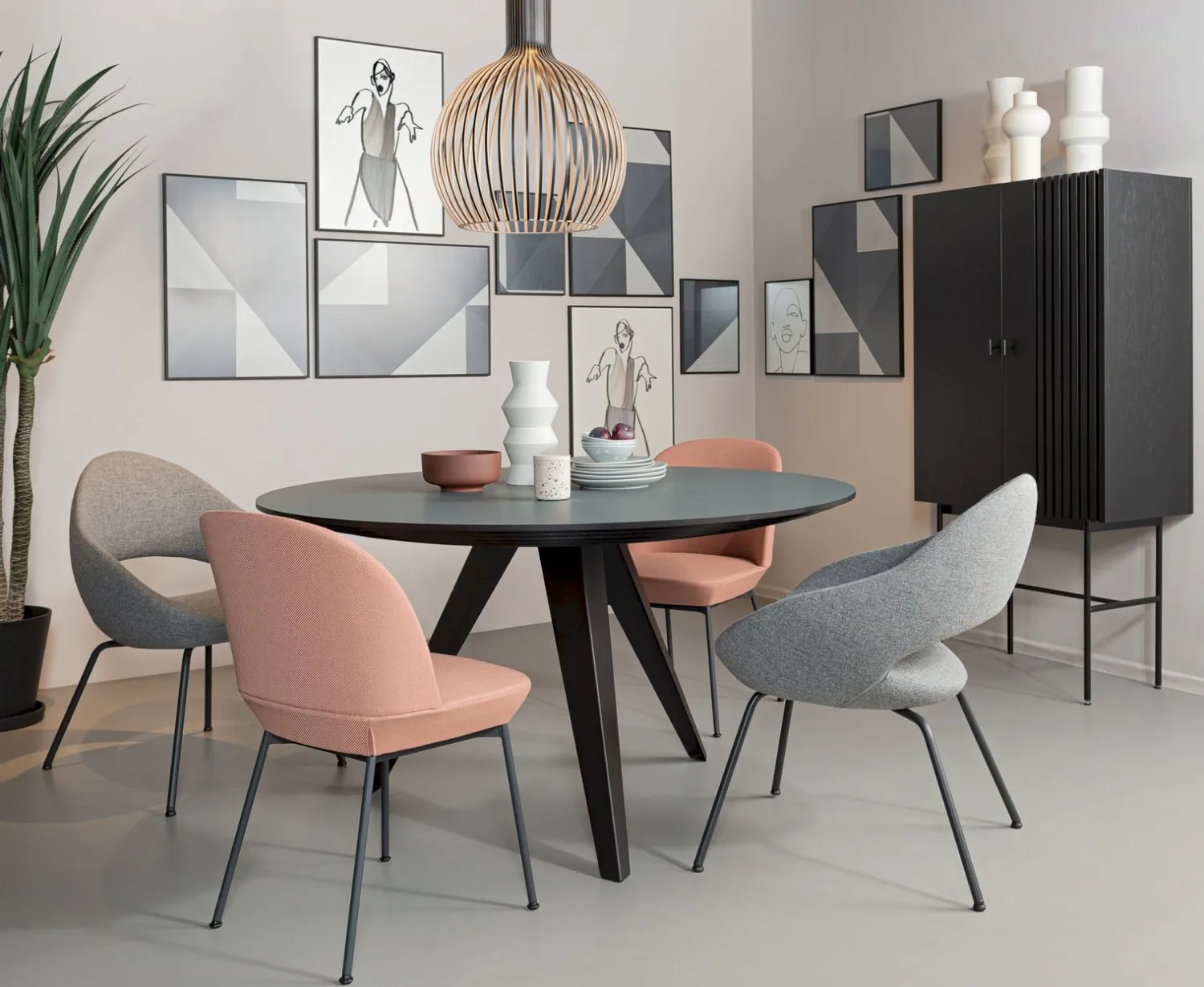 Hanglampen|Hanglampen-Secto Design Octo 4240 Hanglamp Zwart