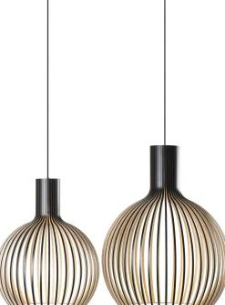 Hanglampen|Hanglampen-Secto Design Octo 4240 Hanglamp Zwart