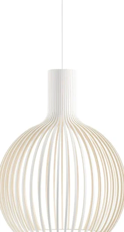 Hanglampen|Hanglampen-Secto Design Octo 4240 Hanglamp Wit