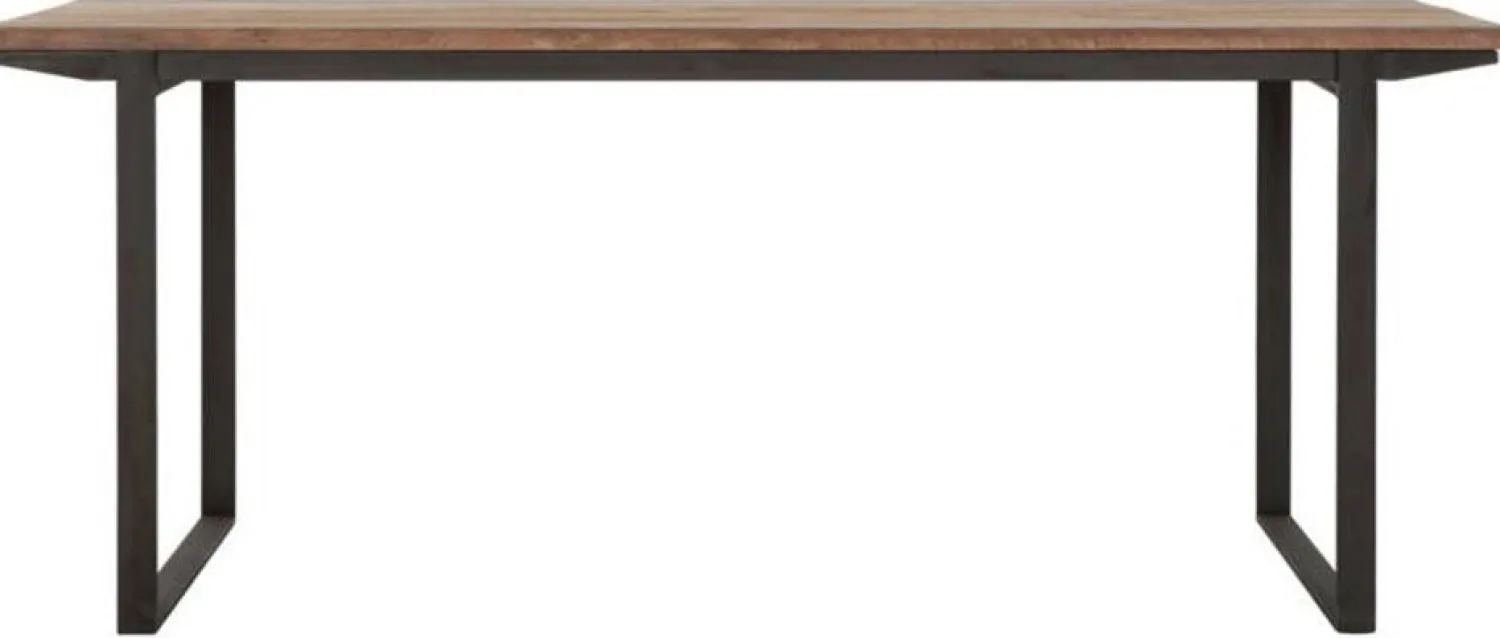 Houten Eettafels|Rechthoekige Eettafels-DTP Home Odeon Eettafel Brown