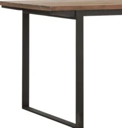 Houten Eettafels|Rechthoekige Eettafels-DTP Home Odeon Eettafel Brown